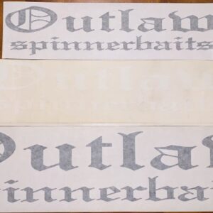 Outlaw Spinnerbaits Stickers